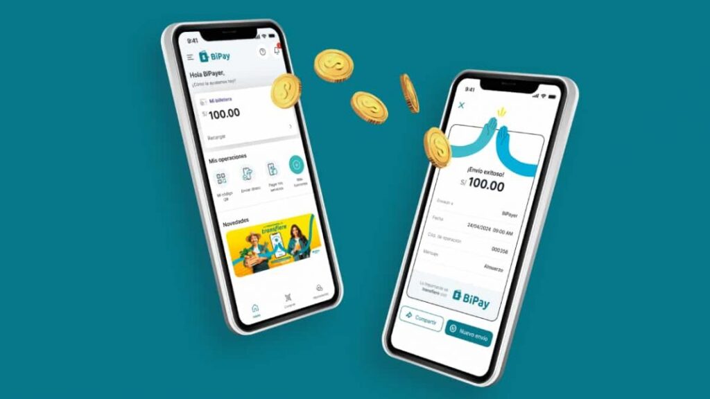 como recargar bipay desde yape